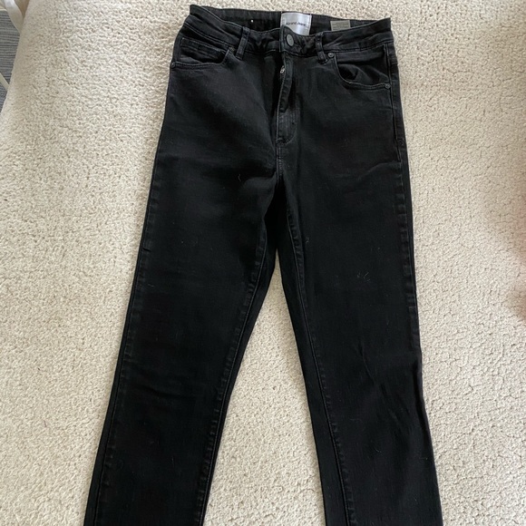 Princess Polly Denim - PRINCESS POLLY ABRAND BLACK JEANS 🖤